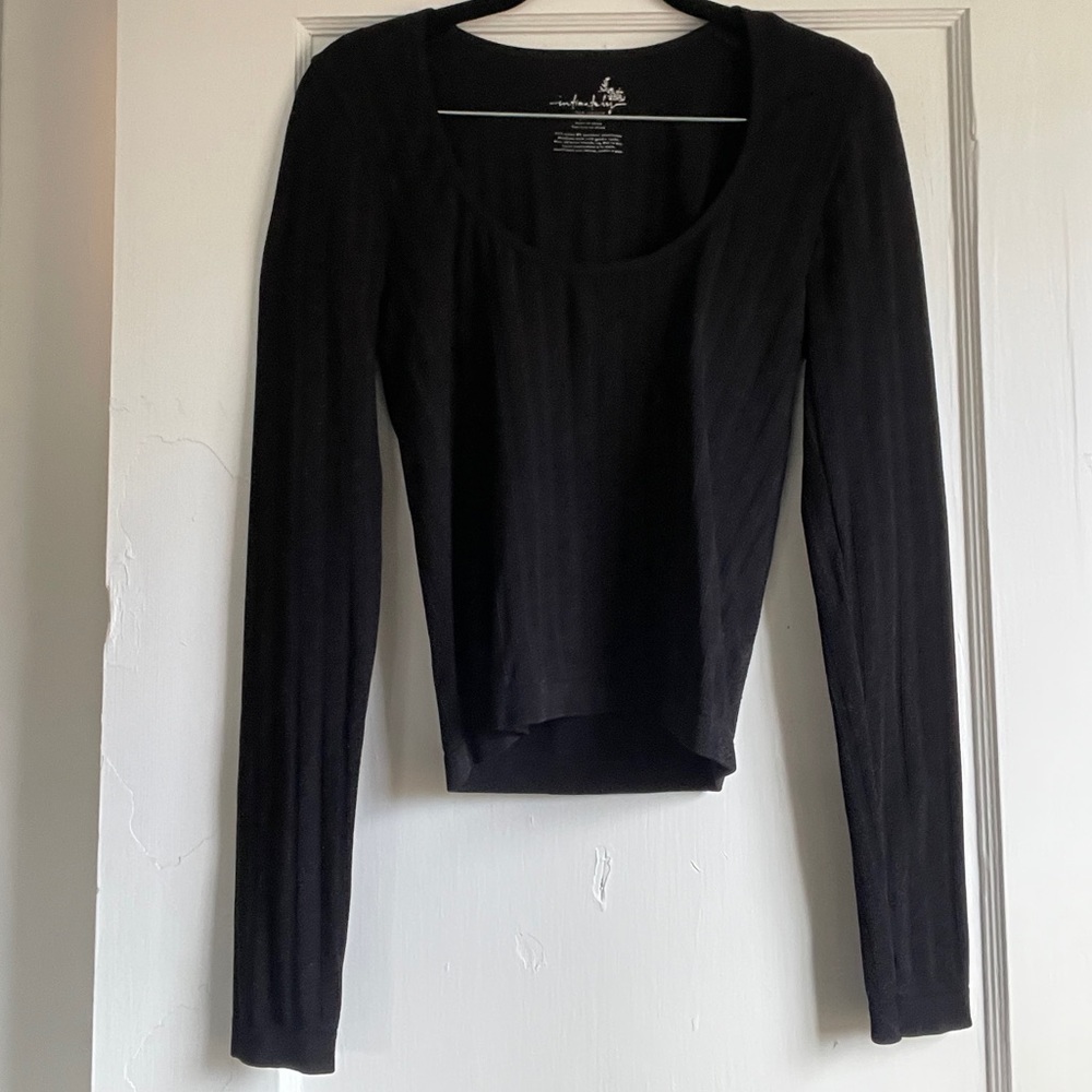 COPY - Free People scoop neck shirt